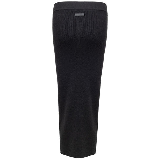 Black Cashmere Midi