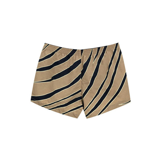Beige Badeshorts aus Polyamid