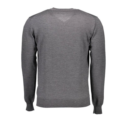 Brown Wool Men Sweater