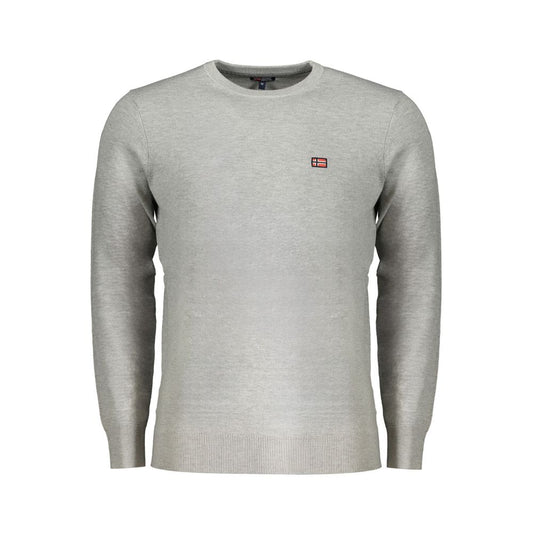 Brauner Polyester-Herrenpullover