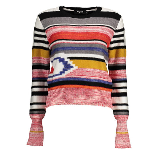 Roter Viskose-Pullover für Damen