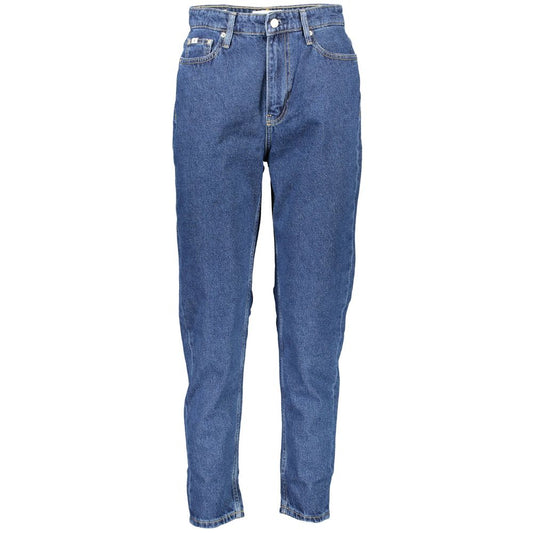 Blaue Jeans und Hose aus Baumwolle