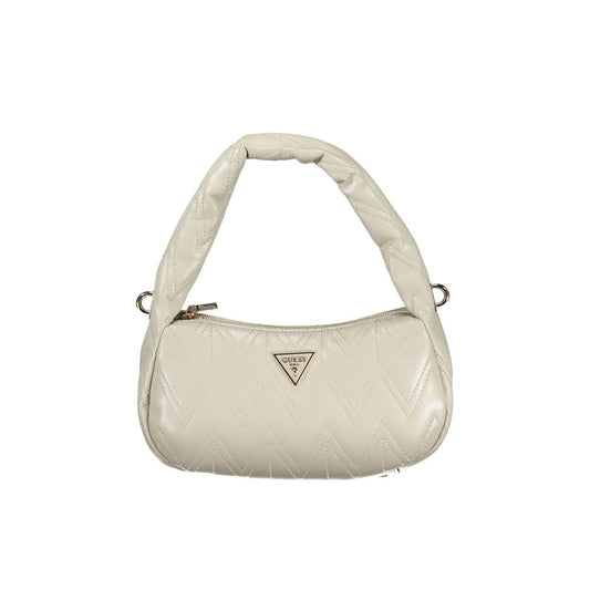 Gray Cotton Women Handbag