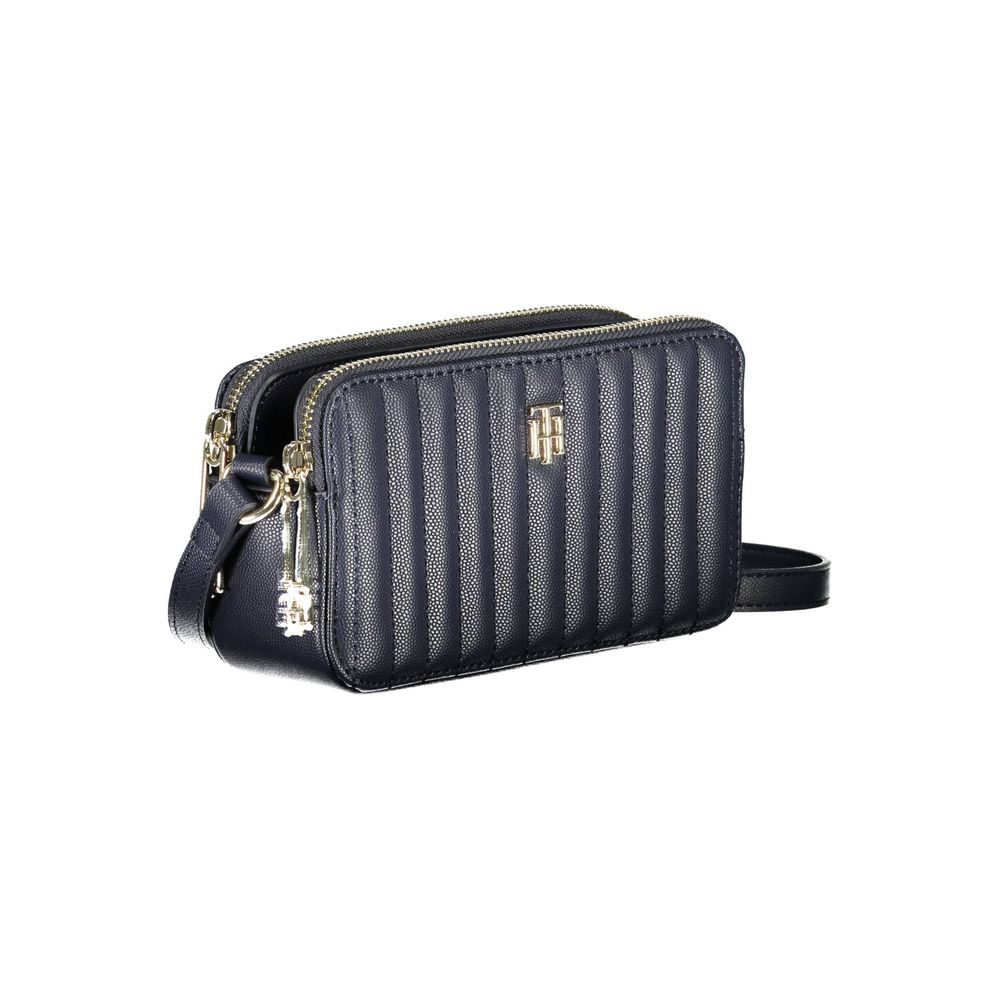 Blaue Polyethylen Damenhandtasche