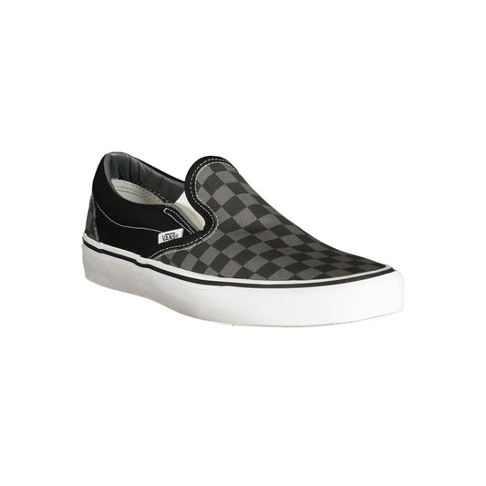 Schwarzer Polyester-Herren-Sneaker