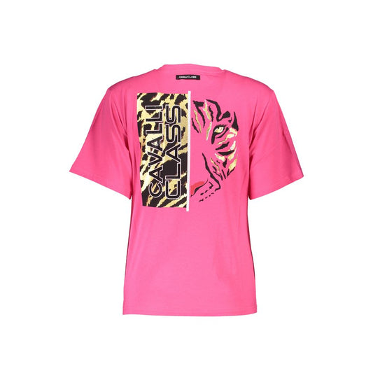 Pink Cotton Women Top