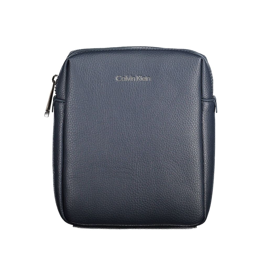 Blaue Polyester Herren Umhängetasche