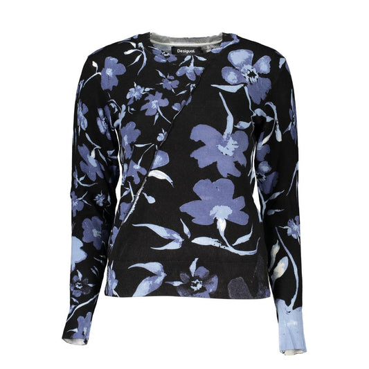Schicker Pullover mit kontrastierendem Rundhalsausschnitt