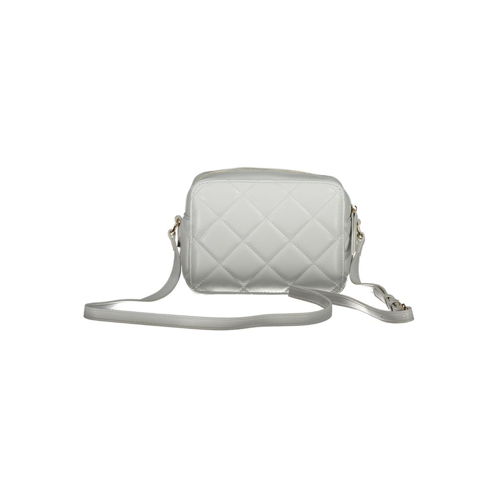 Graue Polyethylen-Damenhandtasche