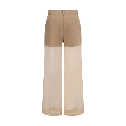 Halbtransparente Hose