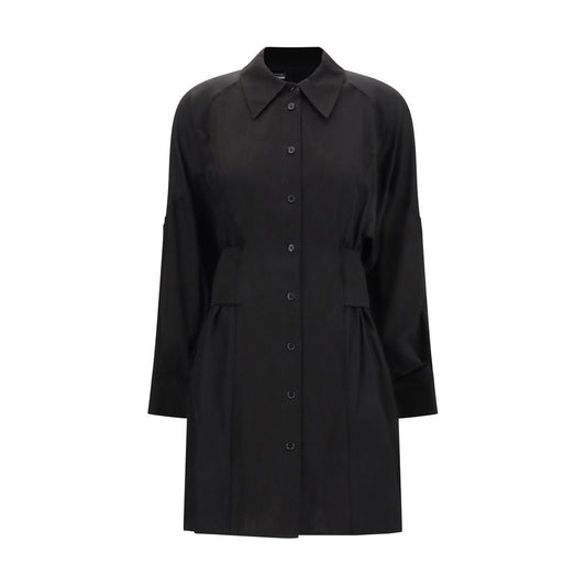 Kurzes Chemisier-Kleid