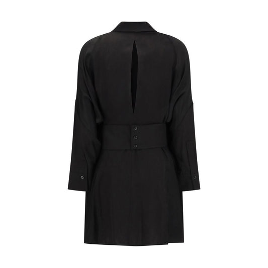 Kurzes Chemisier-Kleid
