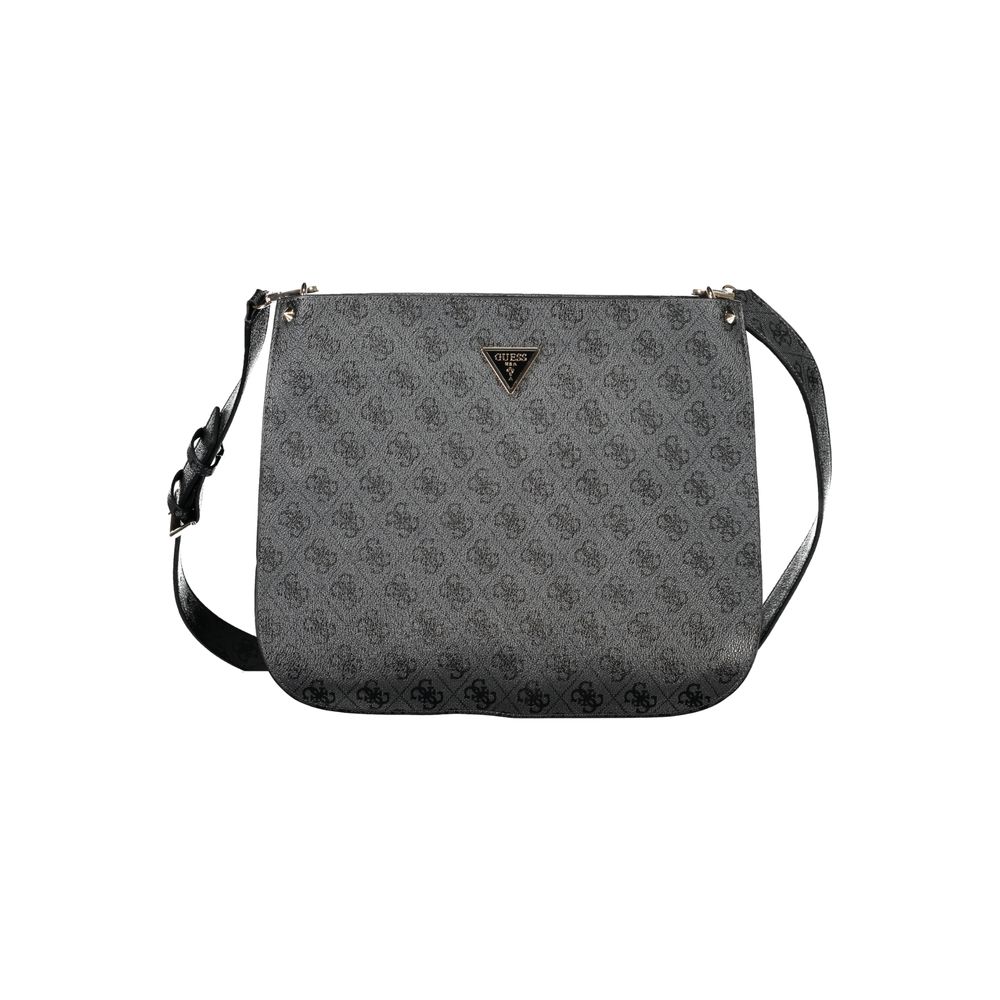 Schwarze Handtasche aus Polyethylen