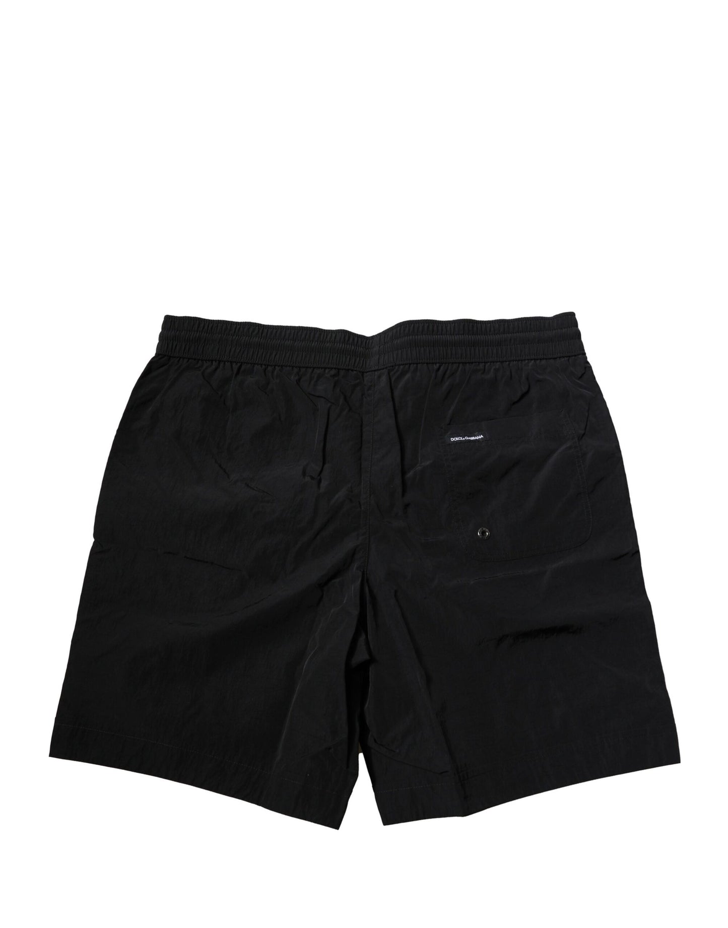 Schwarze Polyester Beachwear Herren Shorts Bademode