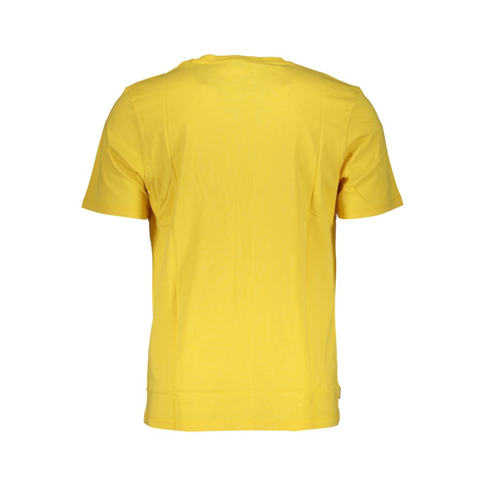 Gelbes Baumwoll-T-Shirt