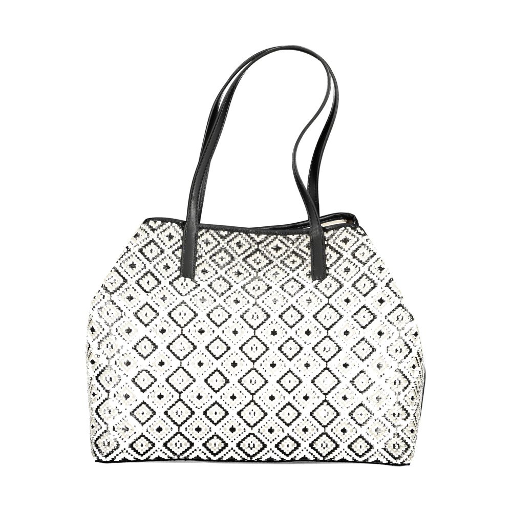 Schwarze Handtasche aus Polyethylen