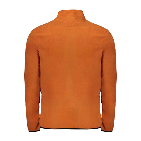 Brauner Polyester-Herrenpullover