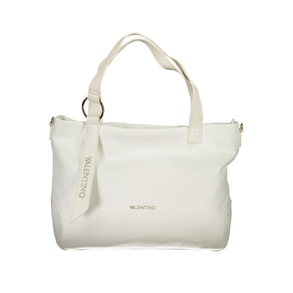 Weiße Handtasche aus Polyethylen