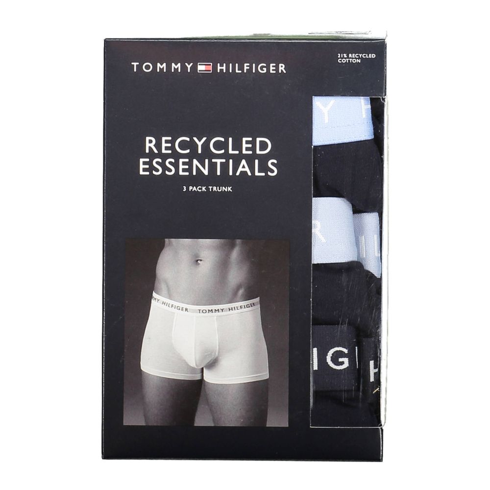 Schwarze Herren-Boxershorts aus Baumwolle im Trio-Pack