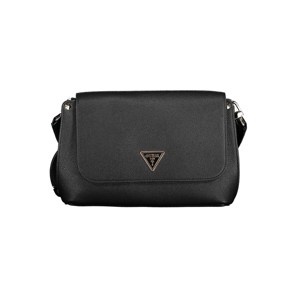 Schwarze Handtasche aus Polyethylen