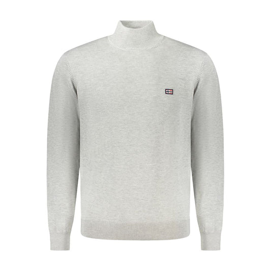 Brauner Polyester-Herrenpullover