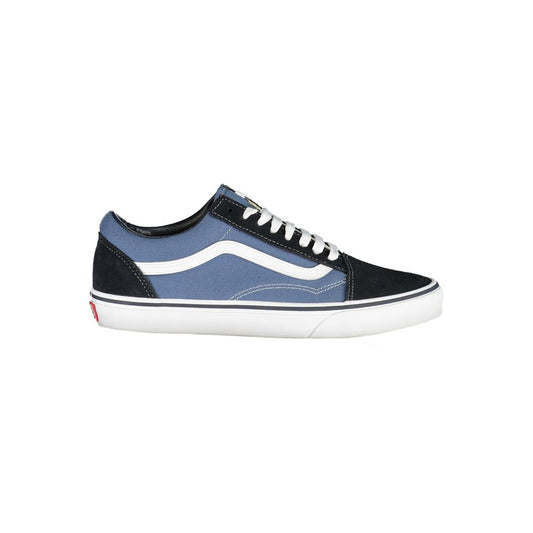 Blaue Leder Herren Sneaker