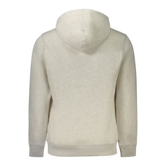 Grauer Baumwollpullover für Herren