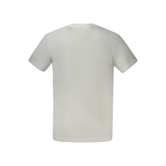 Weißes Herren-T-Shirt aus Baumwolle