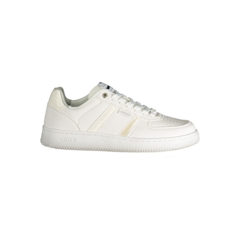 Weiße Polyester Damen Sneaker