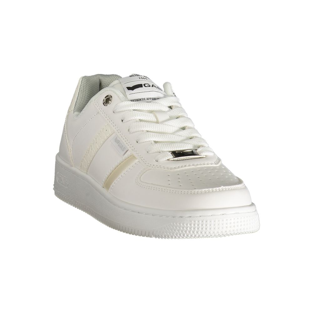 Weiße Polyester Damen Sneaker