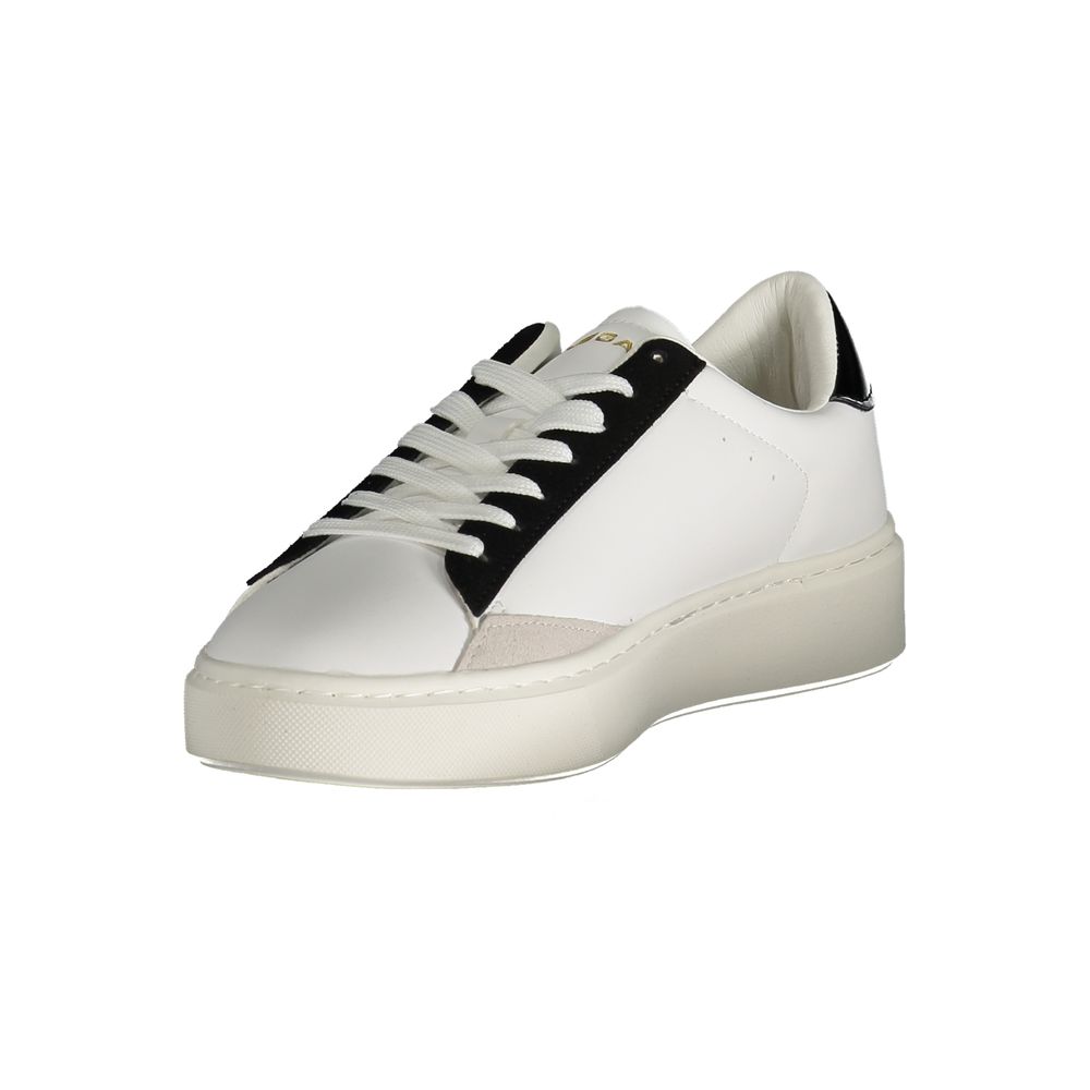 Weiße Polyester Damen Sneaker