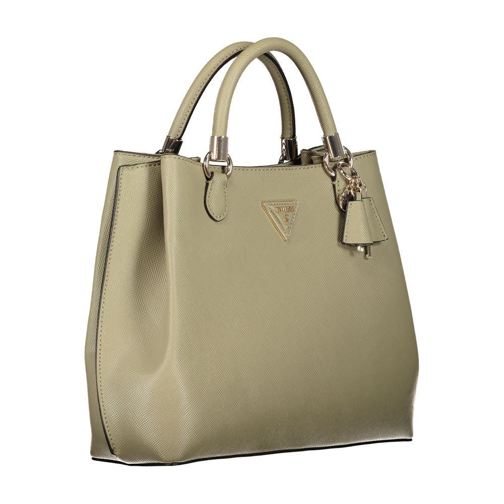 Grüne Handtasche aus Polyethylen