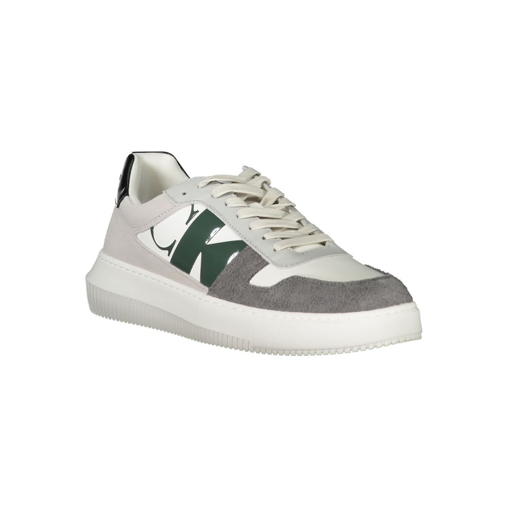 Weißer Polyethylen-Herren-Sneaker