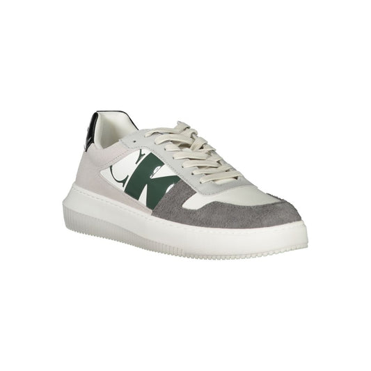 Weißer Polyethylen-Herren-Sneaker