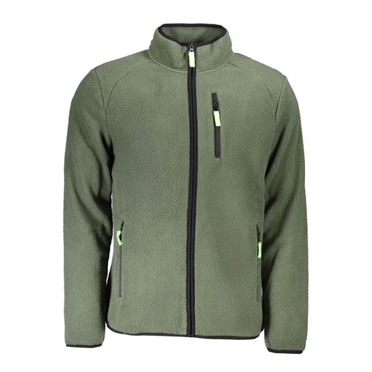 Grüner Polyester-Herrenpullover