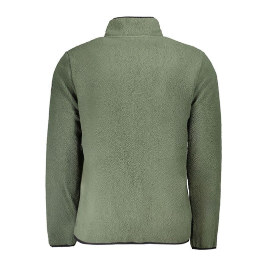 Grüner Polyester-Herrenpullover