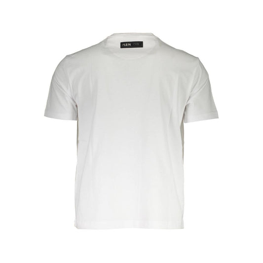 Weißes Herren-T-Shirt aus Baumwolle
