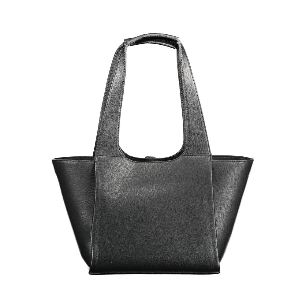 Schwarze Polyethylen Damenhandtasche