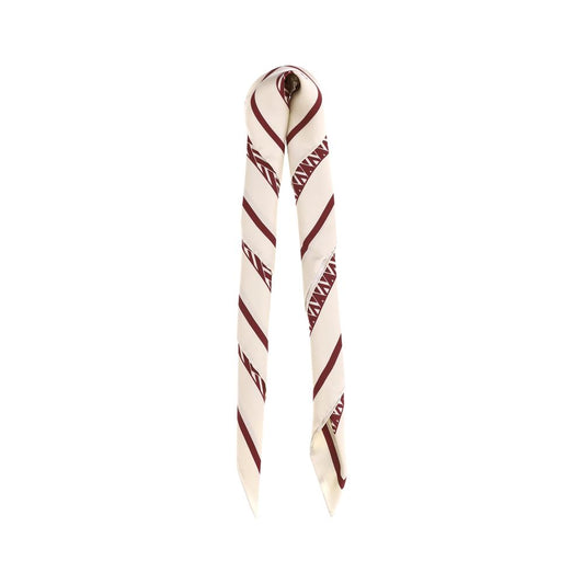 Toute la V silk Scarf