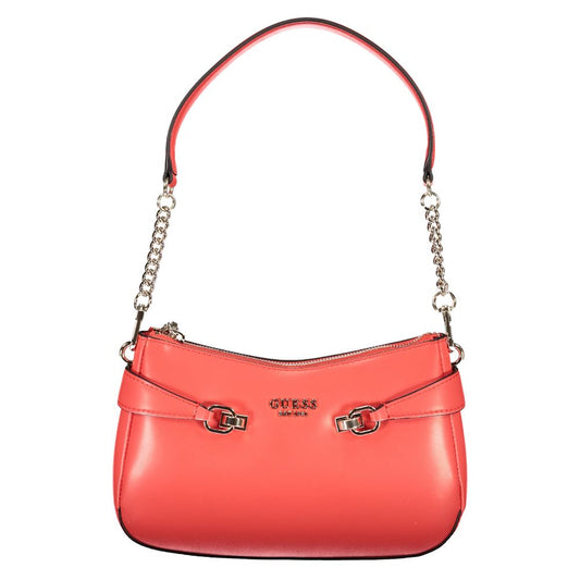 Rote Polyethylen Damen Handtasche