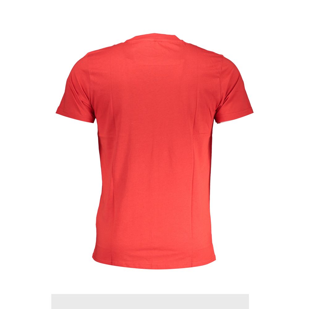 Rotes Baumwoll-T-Shirt