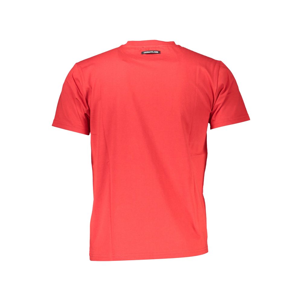 Rotes Herren-T-Shirt aus Baumwolle