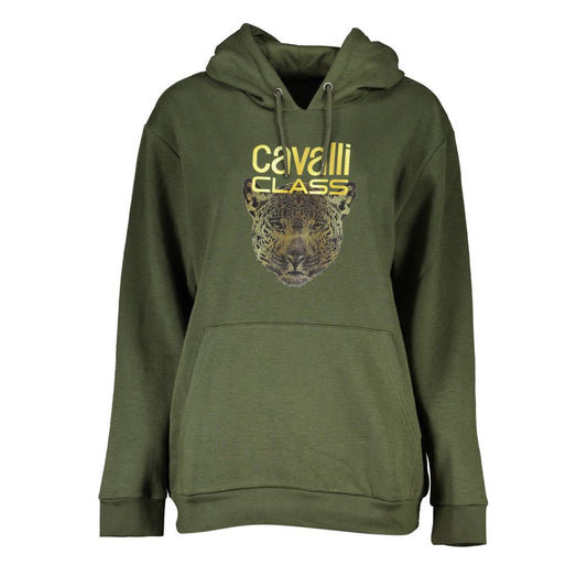 Green Cotton Women Sweater