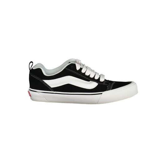 Schwarzer Polyester-Herren-Sneaker