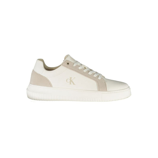 Weiße Leder Herren Sneaker