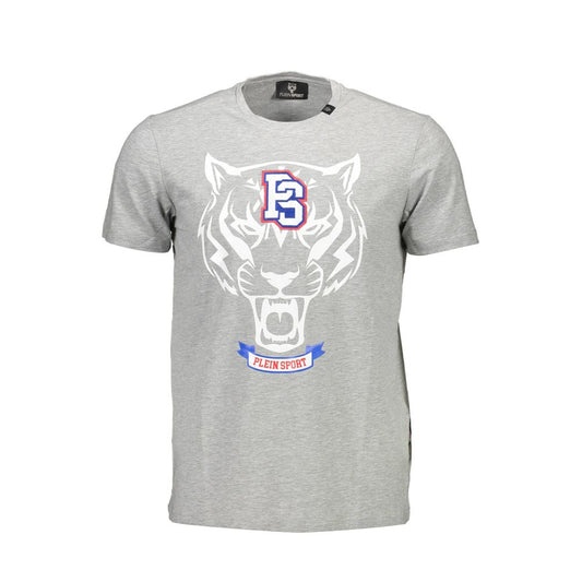 Braunes Herren-T-Shirt aus Baumwolle