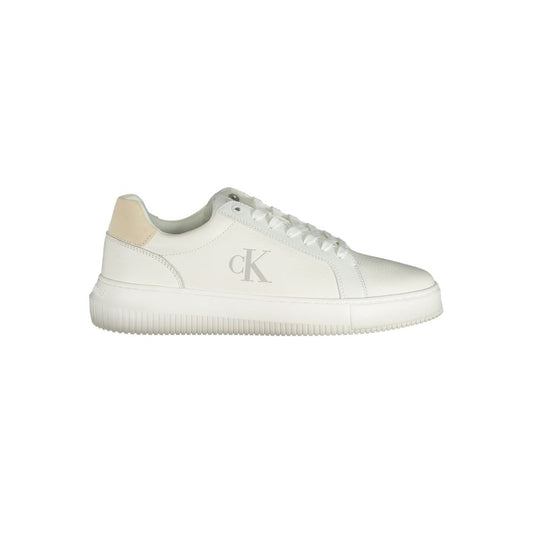 Weißer Polyethylen-Herren-Sneaker