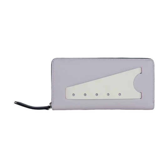 Purple Calfskin Wallet