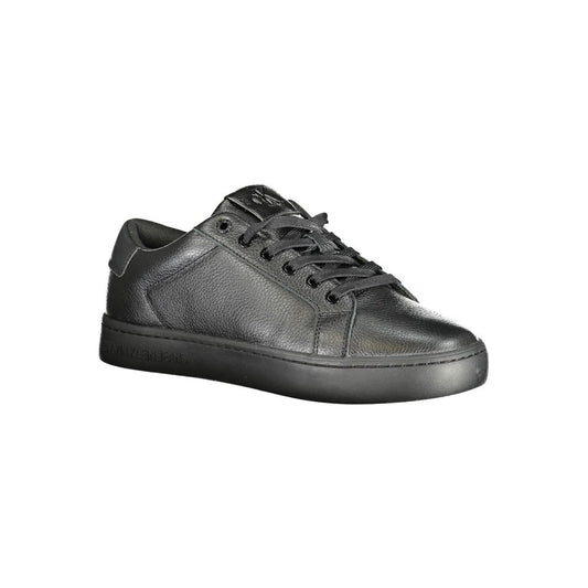Schwarzer Polyethylen-Herren-Sneaker