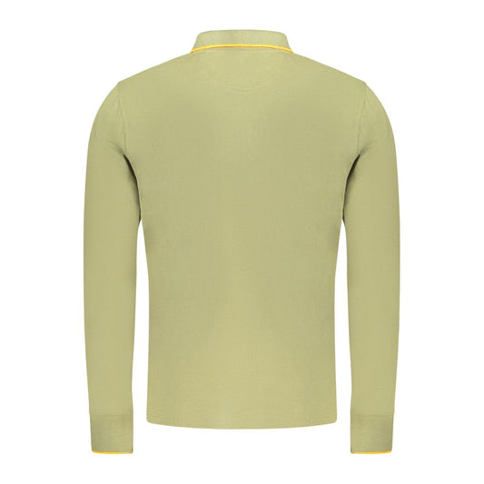 Grünes Poloshirt aus Baumwolle für Herren